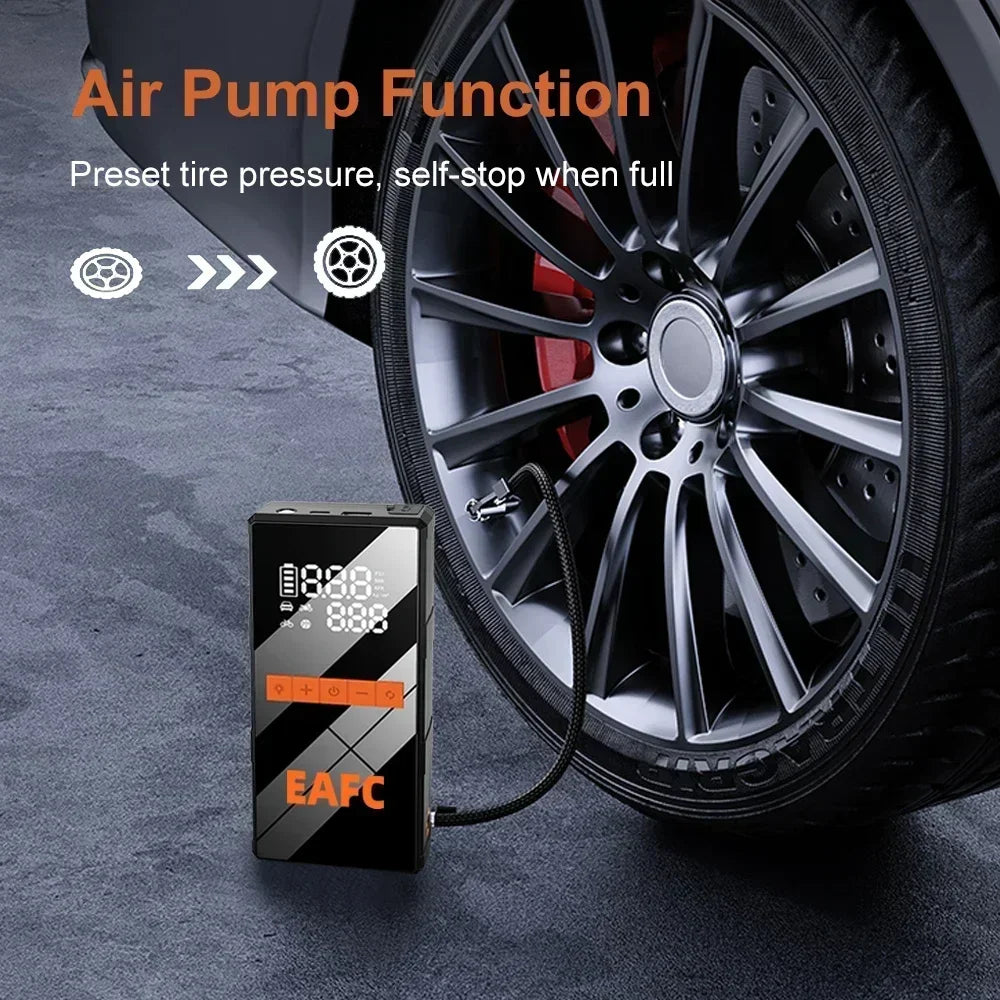 RideSmart™ MultiFunction Auto Assist: Jump Starter, Air Compressor, Power Bank